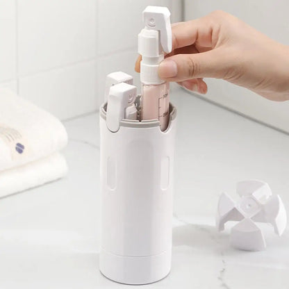 4-in-1 Kelioninis Dozatorius Tualeto Reikmenims