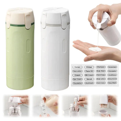 4-in-1 Kelioninis Dozatorius Tualeto Reikmenims